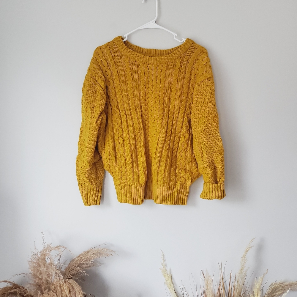 Cable Knit Pullover - image 1